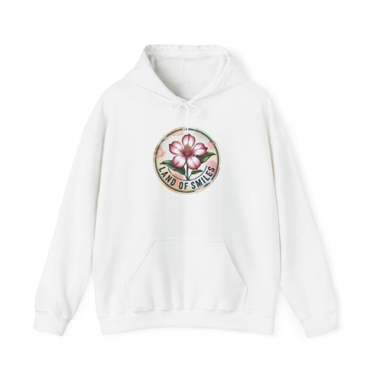 Land of Smiles Floral Hoodie