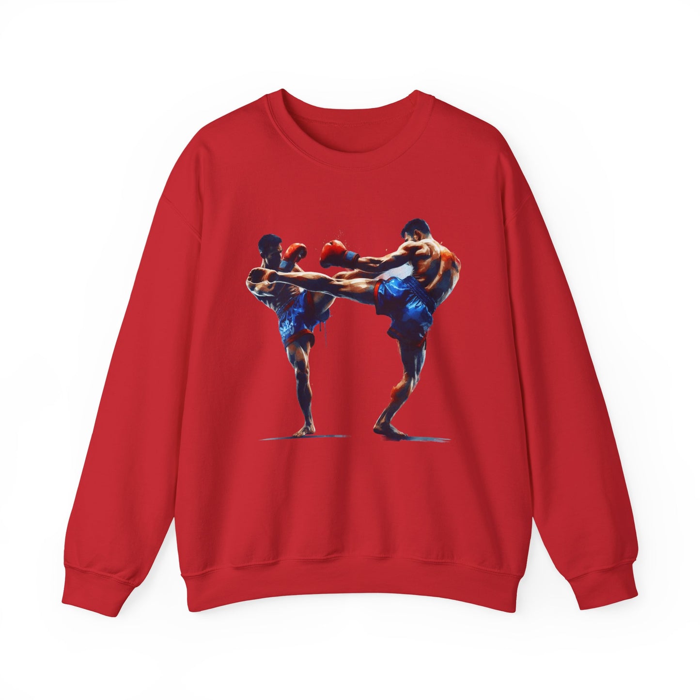 muay thai fight sweatshirt — combat sports crewneck for fighters & fans