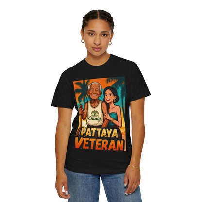 Pattaya Veteran Old School Beach Life T-Shirt