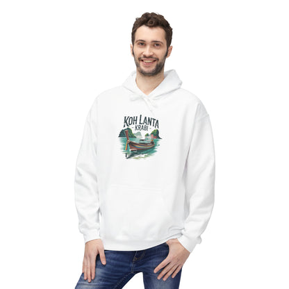 Koh Lanta Thailand Travel Hoodie — Tropical Island Sunset Travel Sweatshirt