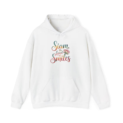 Siam the Land of Smiles Hoodie - Thailand Travel Hoodie