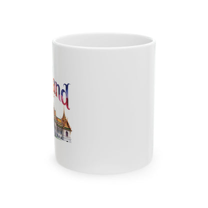 Thailand Grand Palace Watercolor Mug