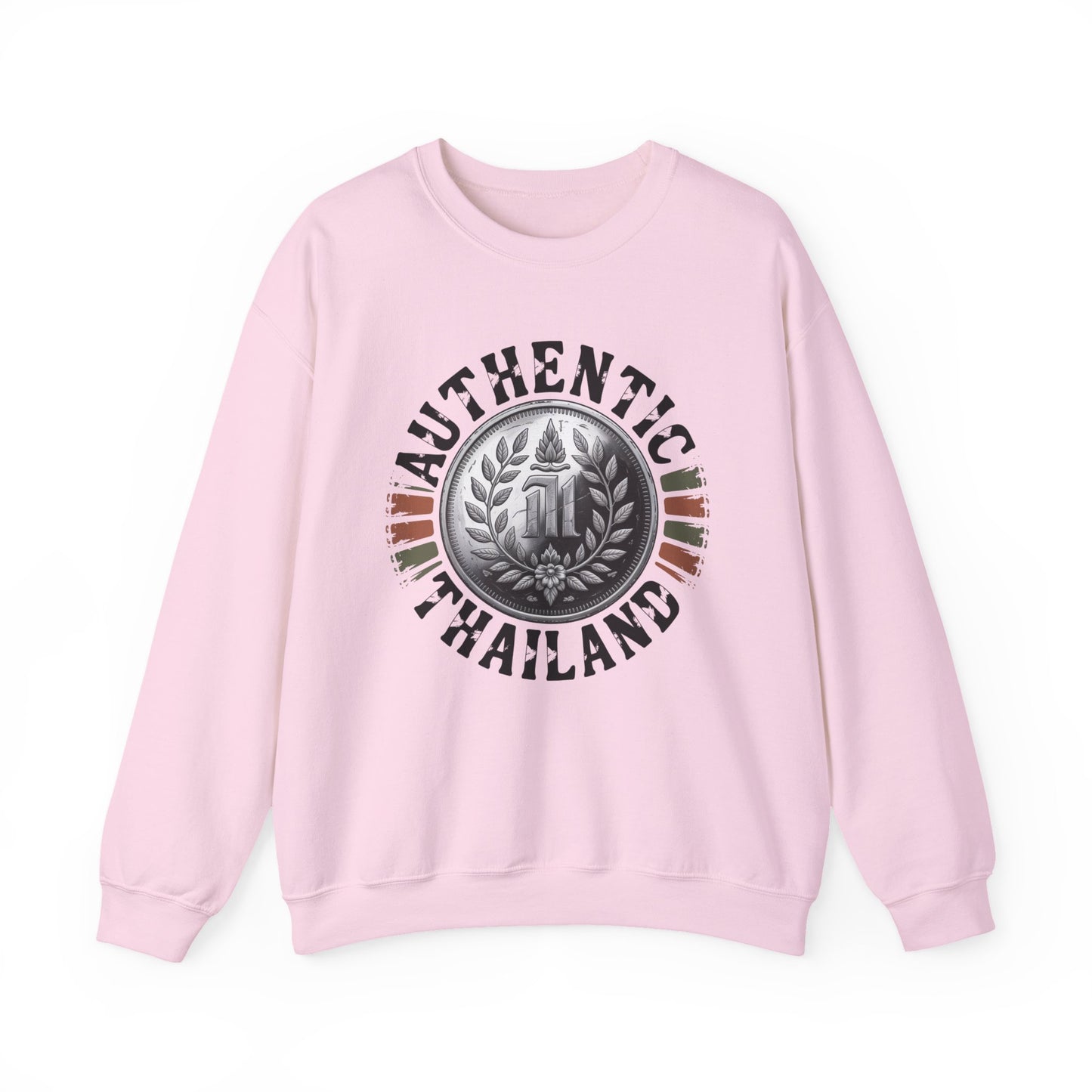 authentic thailand heritage coin crewneck sweatshirt