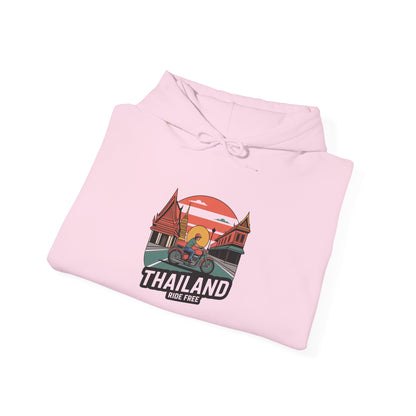 Thailand Ride Free Sunset Hoodie