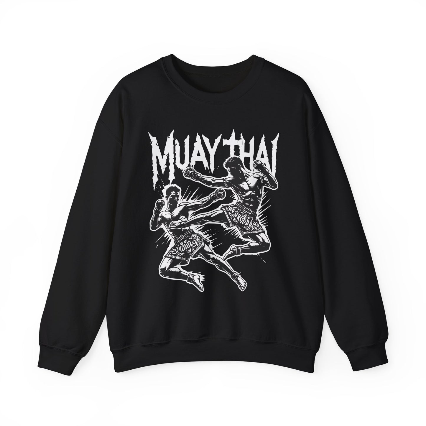 muay thai action clash sweatshirt