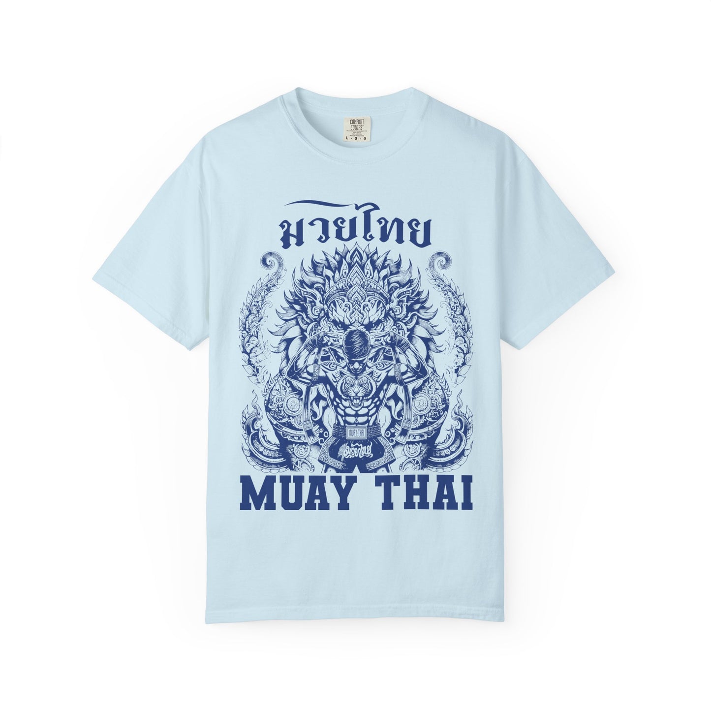 blue guardian muay thai t-shirt