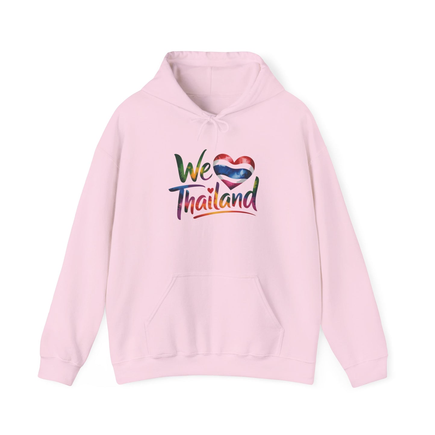 we love thailand hoodie – thai flag heart travel sweatshirt