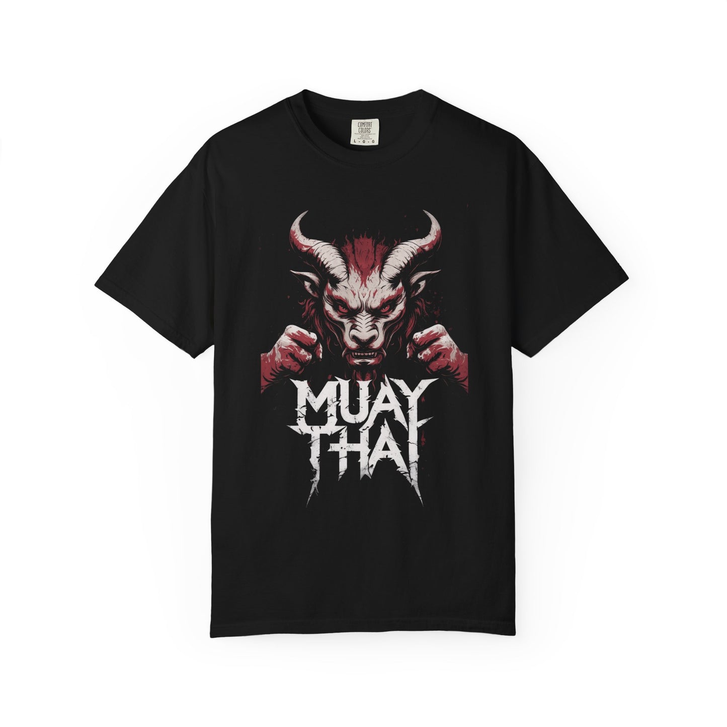 muay thai horned beast t shirt