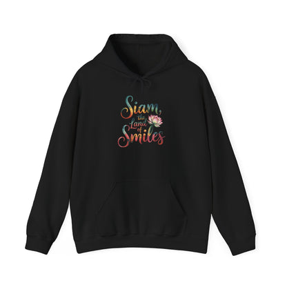 Siam the Land of Smiles Hoodie - Thailand Travel Hoodie