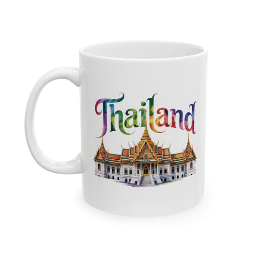 Thailand Grand Palace Watercolor Mug