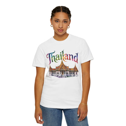Thailand Rainbow Temple Travel Graphic T-Shirt