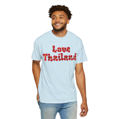 Love Thailand Retro Floral T-Shirt
