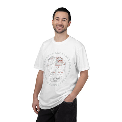Thailand Tradition & Peace Ornamental Elephant Graphic T-Shirt