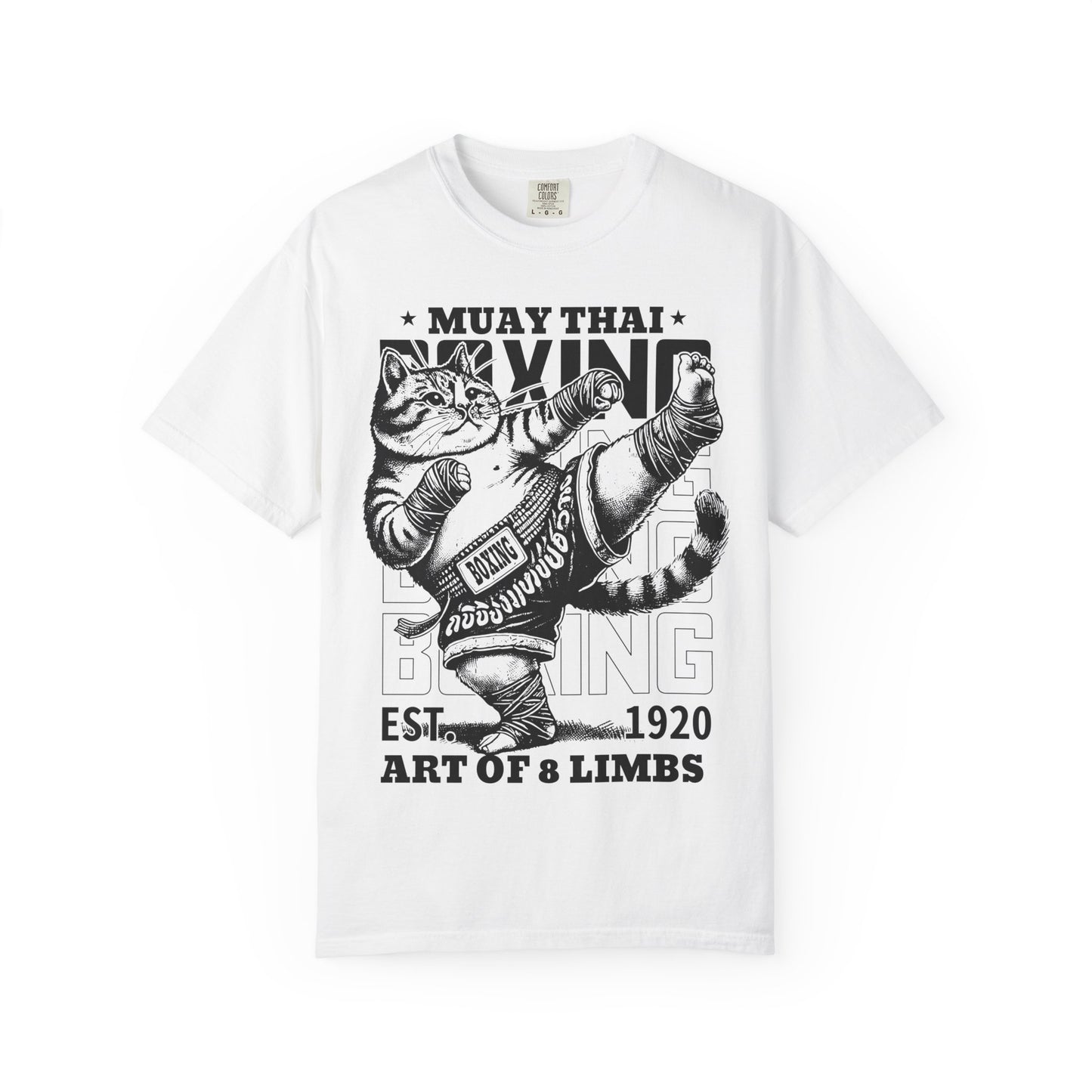 muay thai shadow strike t-shirt