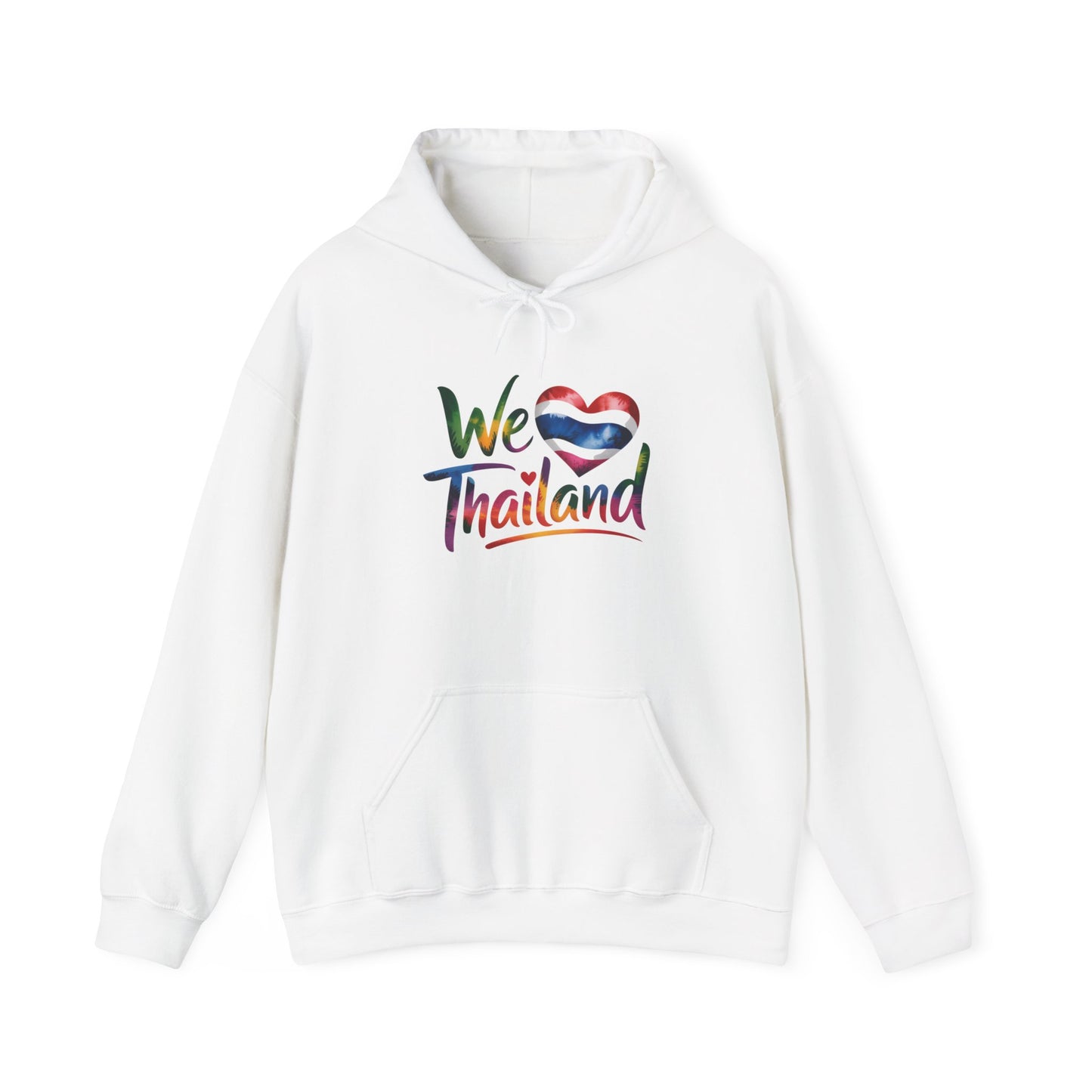 we love thailand hoodie – thai flag heart travel sweatshirt