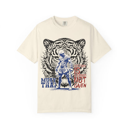 Victory Is Earned Muay Thai Fighter T Shirt