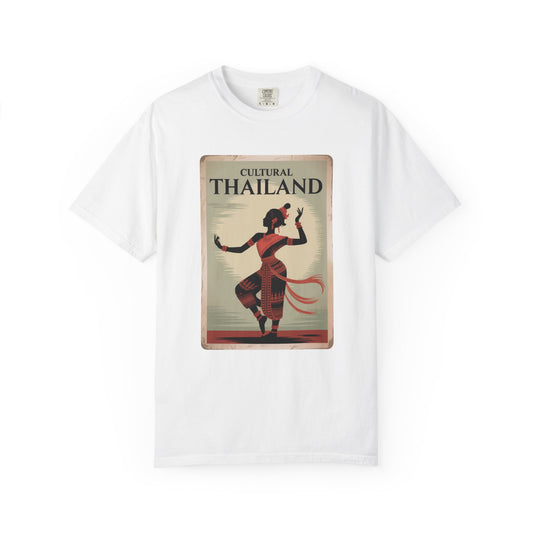 Cultural Thailand Traditional Dance Retro Art T-Shirt
