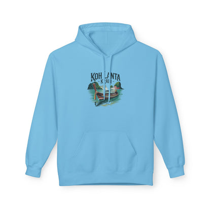 Koh Lanta Thailand Travel Hoodie — Tropical Island Sunset Travel Sweatshirt