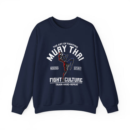 Muay Thai Fight Culture Crewneck Sweatshirt