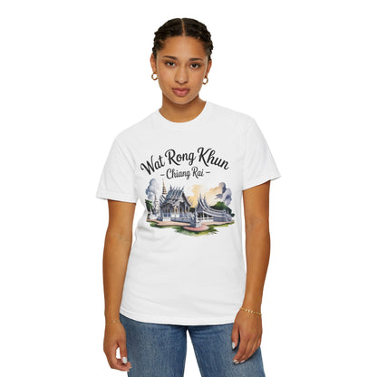 Wat Rong Khun Chiang Rai T-Shirt — Thai Temple Travel Souvenir Tee