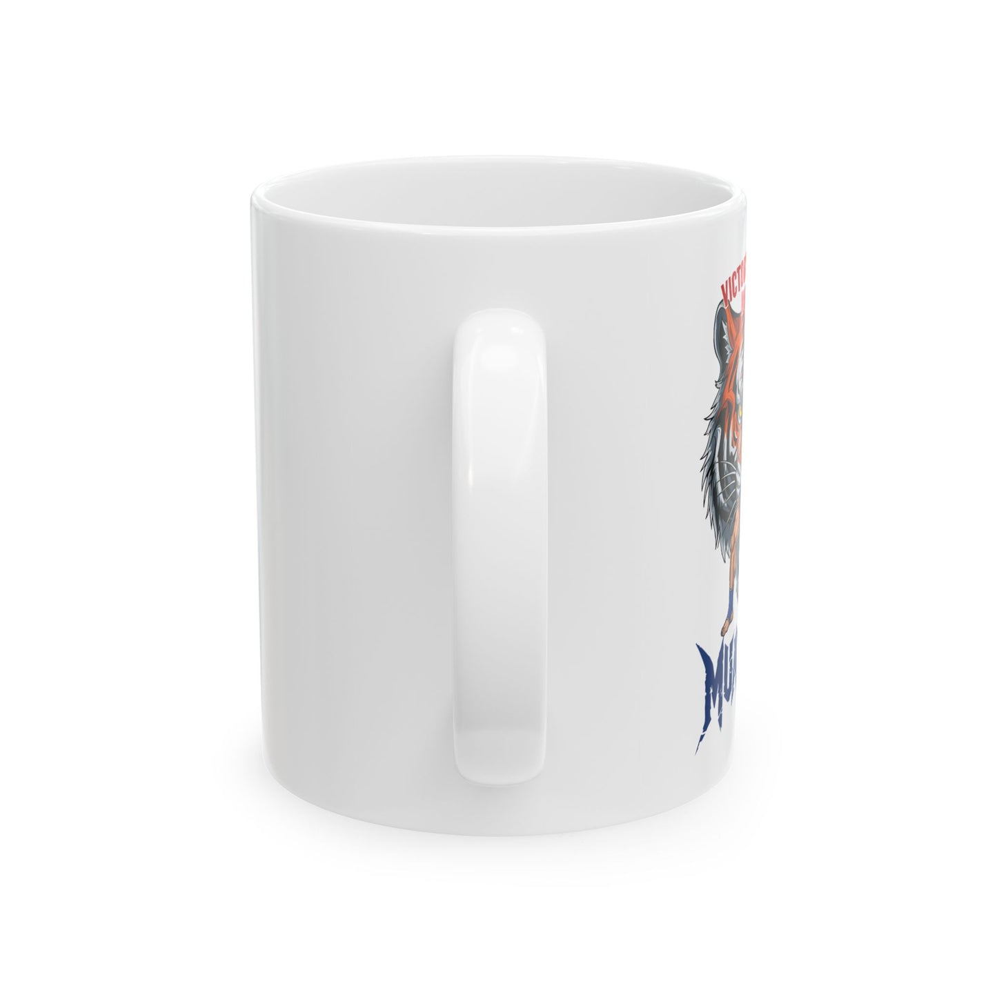 victory is earned not given | muay thai tiger fighter mug