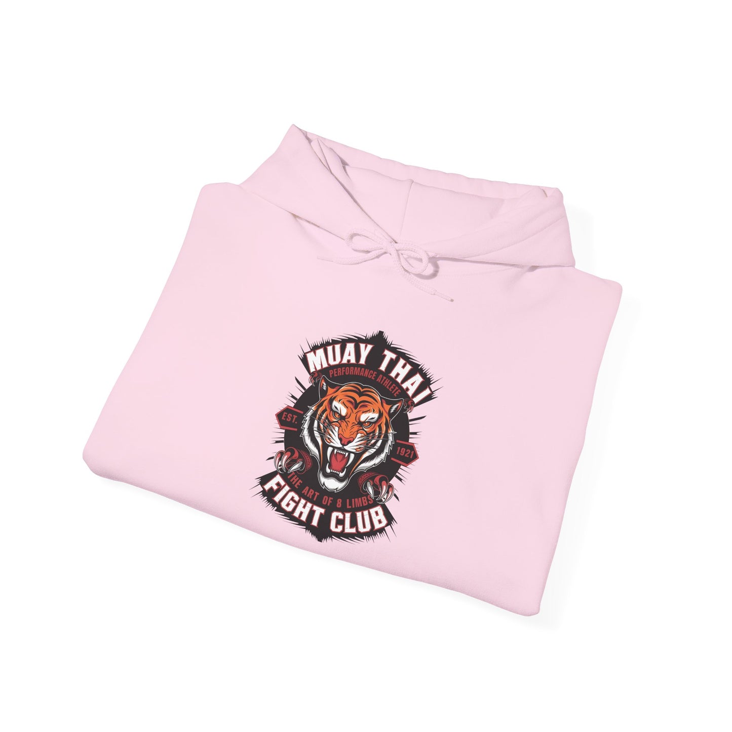 muay thai tiger fight club hoodie