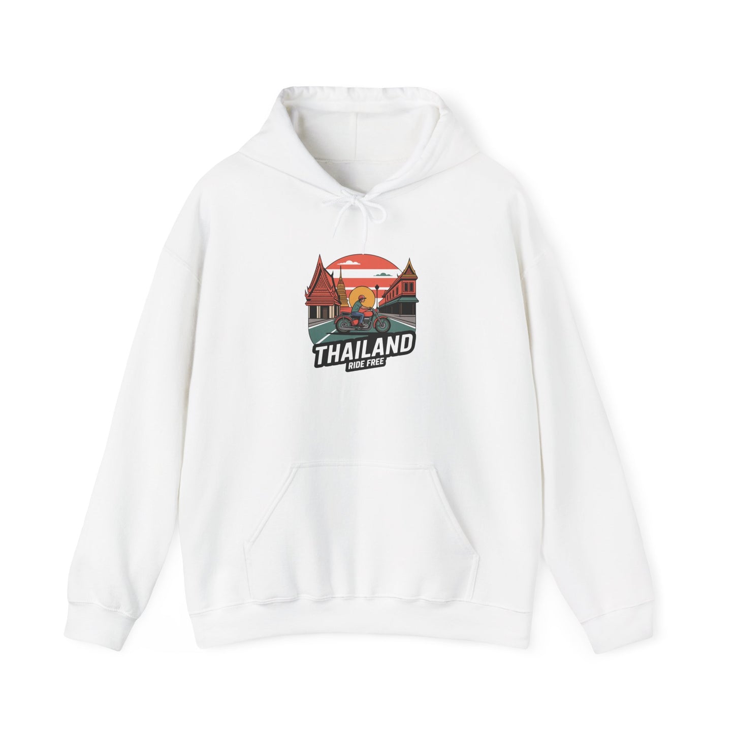 thailand ride free sunset hoodie