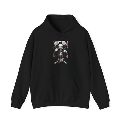 Skeleton Muay Thai Fighter Hoodie