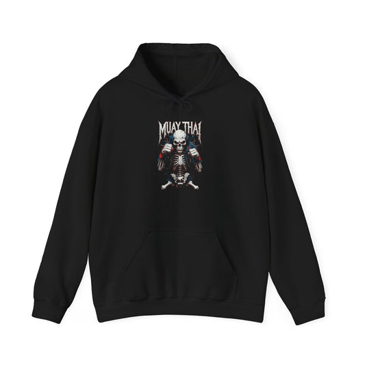 Skeleton Muay Thai Fighter Hoodie