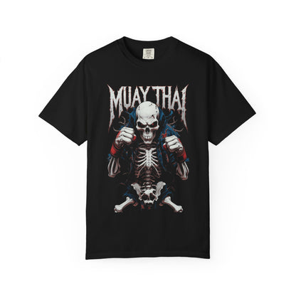 Muay Thai Skeleton Fighter T Shirt