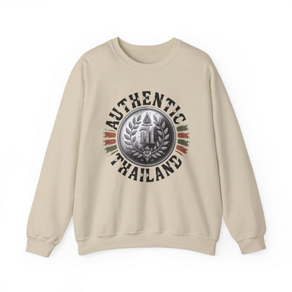 Authentic Thailand Heritage Coin Crewneck Sweatshirt