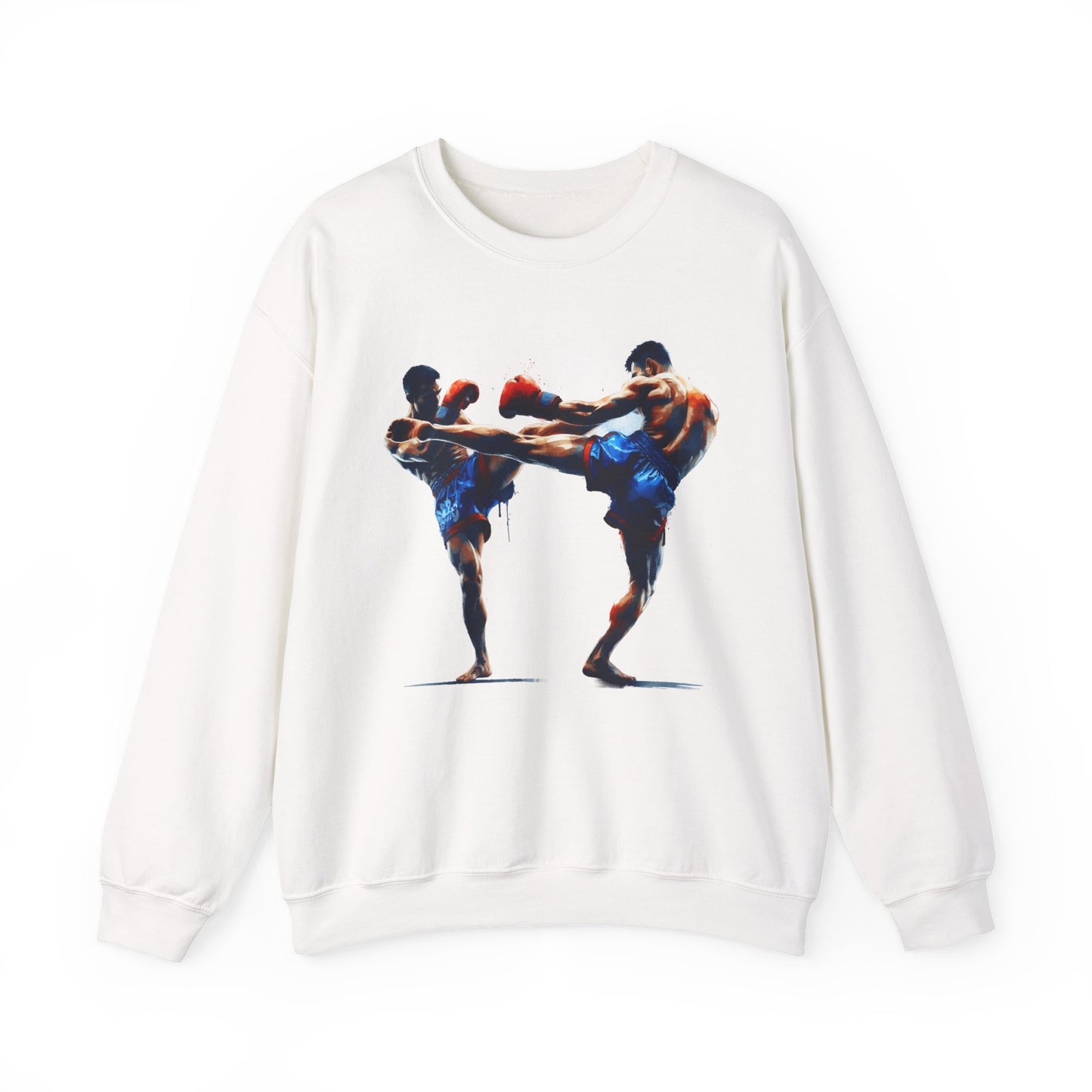 muay thai fight sweatshirt — combat sports crewneck for fighters & fans