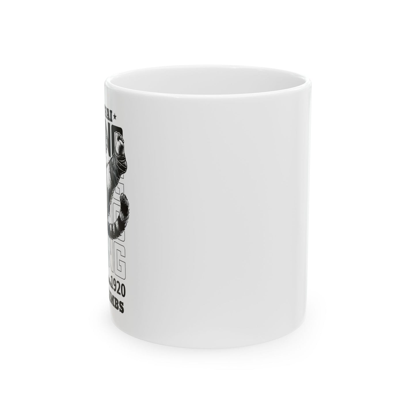 muay thai minimal mug | thai boxing warrior coffee cup