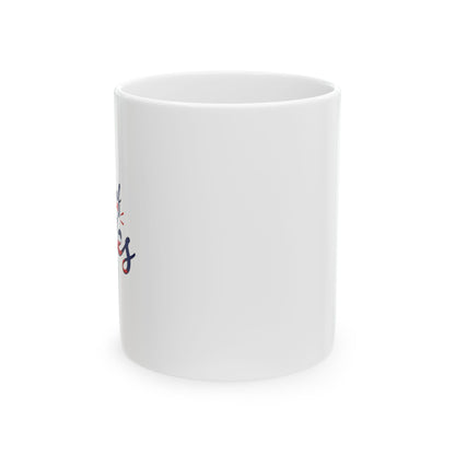 Land of Smiles Thailand Typography Mug