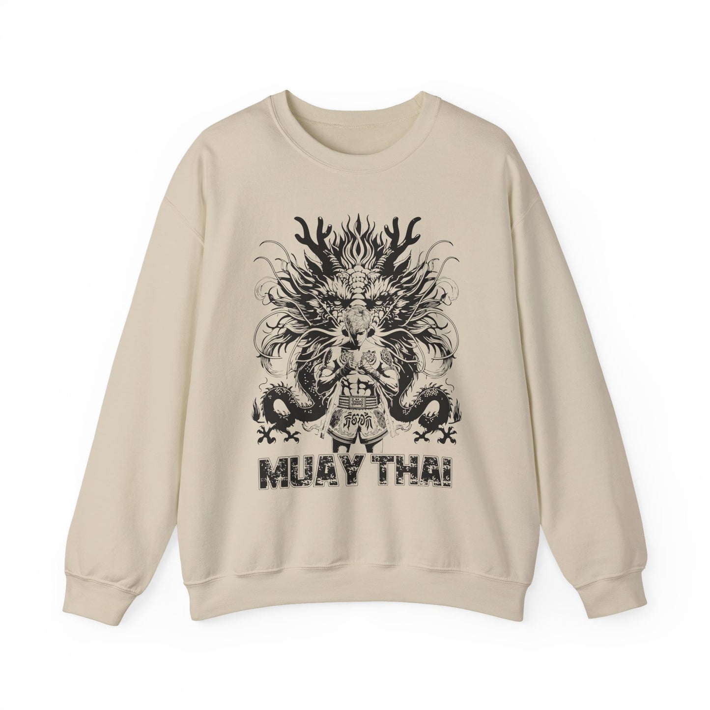 muay thai warrior mindset sweatshirt