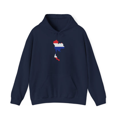 Thailand Flag Map Hoodie
