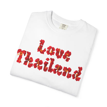 Love Thailand Retro Floral T-Shirt
