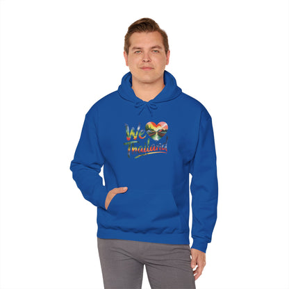We ♥ Thailand Hoodie — Tropical Heart Travel Sweatshirt for Thailand Lovers