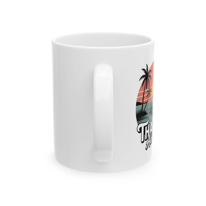 Thailand Sunset Longtail Boat Mug