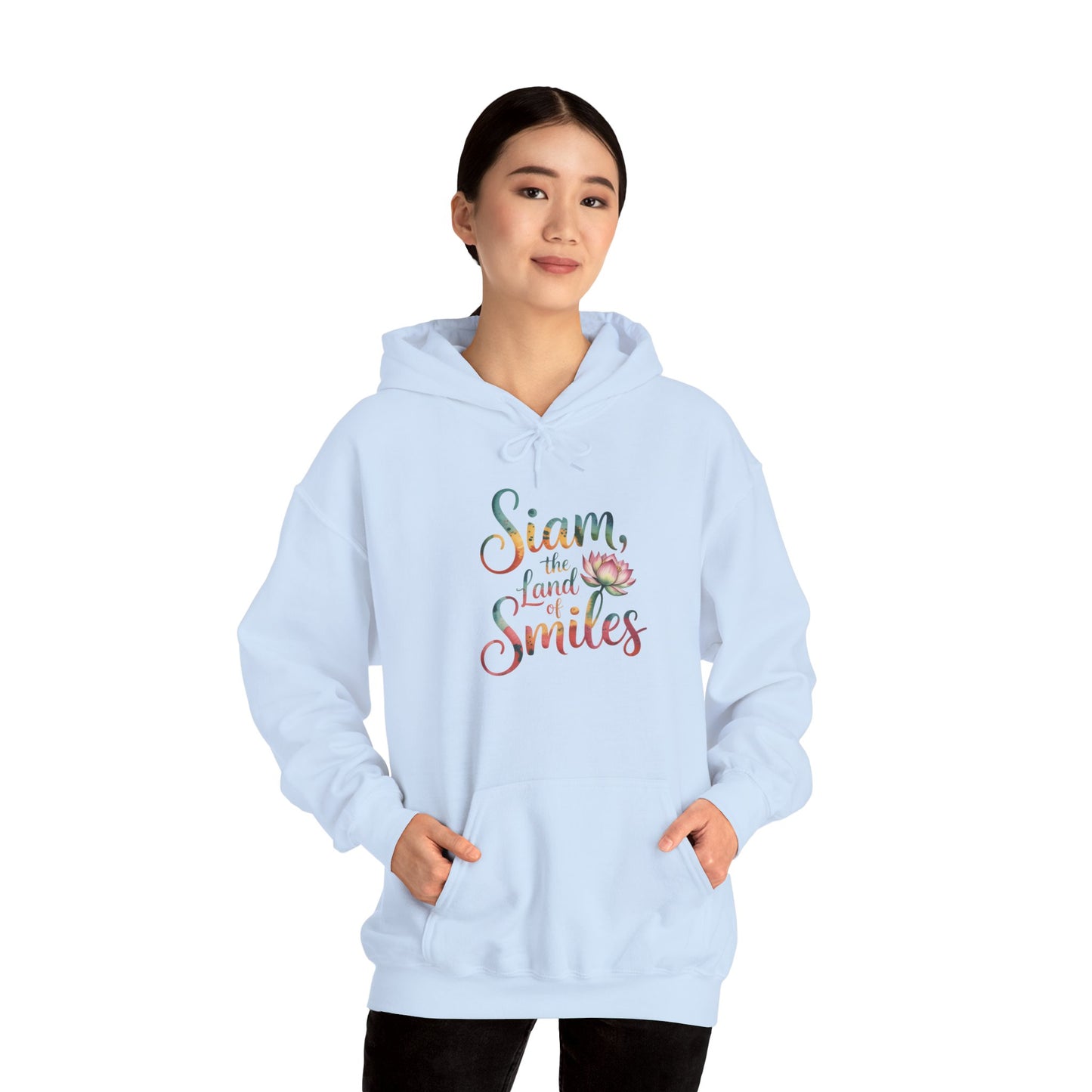 siam the land of smiles hoodie - thailand travel hoodie