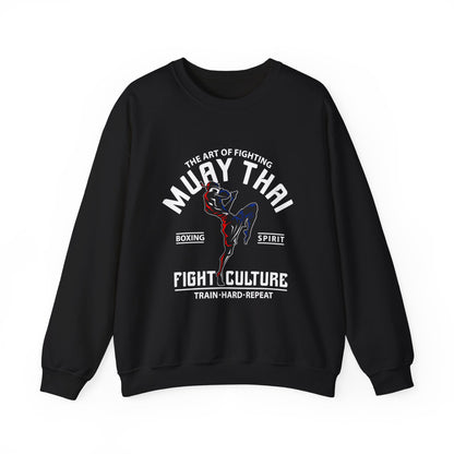 Muay Thai Fight Culture Crewneck Sweatshirt