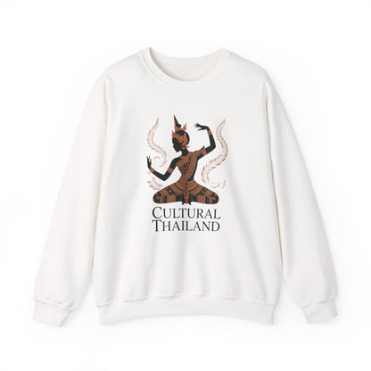 Thai Grace Traditional Dance Art Crewneck Sweatshirt