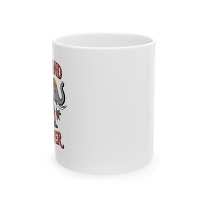 Thailand Forever Floral Elephant Mug