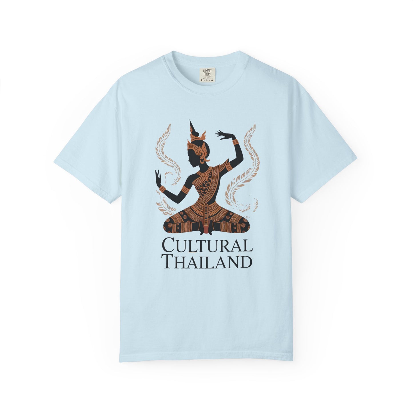 thai classical dancer elegant cultural art t-shirt