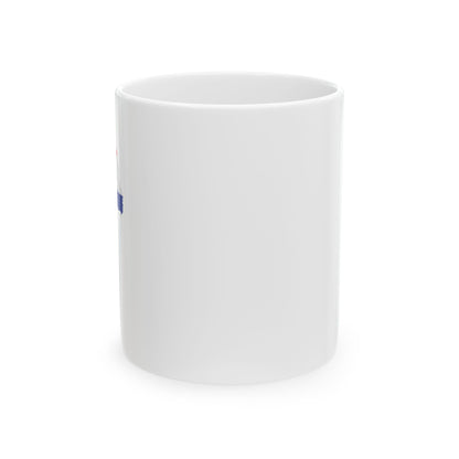 Thailand Flag Map Ceramic Mug