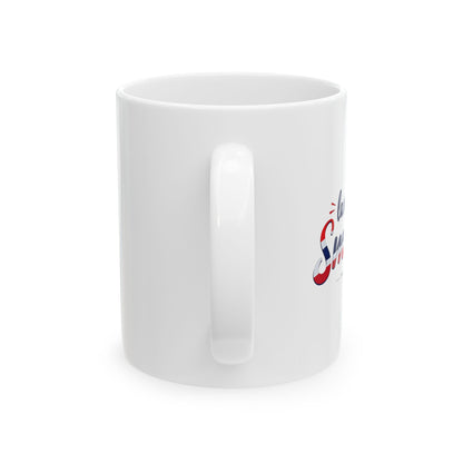 Land of Smiles Thailand Typography Mug