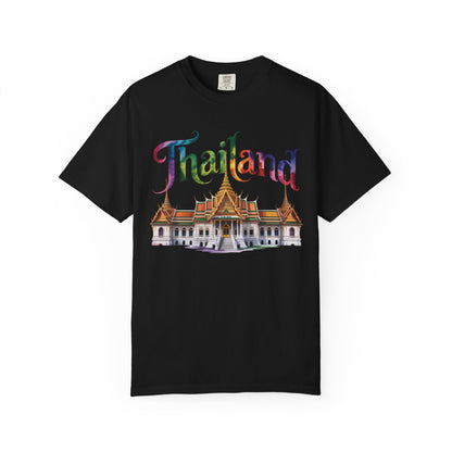 Thailand Rainbow Temple Travel Graphic T-Shirt