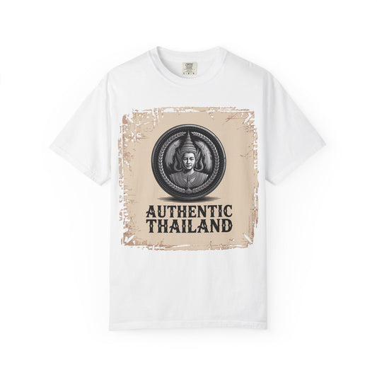 Authentic Thailand Vintage Goddess Emblem Graphic T-Shirt