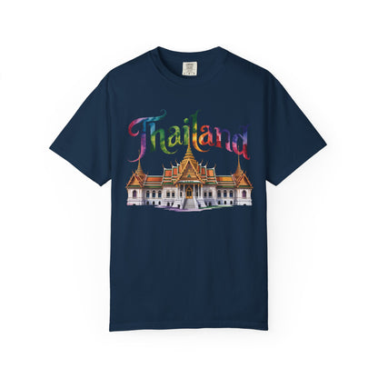 Thailand Rainbow Temple Travel Graphic T-Shirt