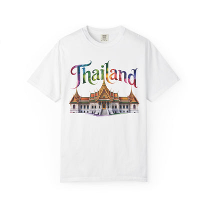 Thailand Rainbow Temple Travel Graphic T-Shirt